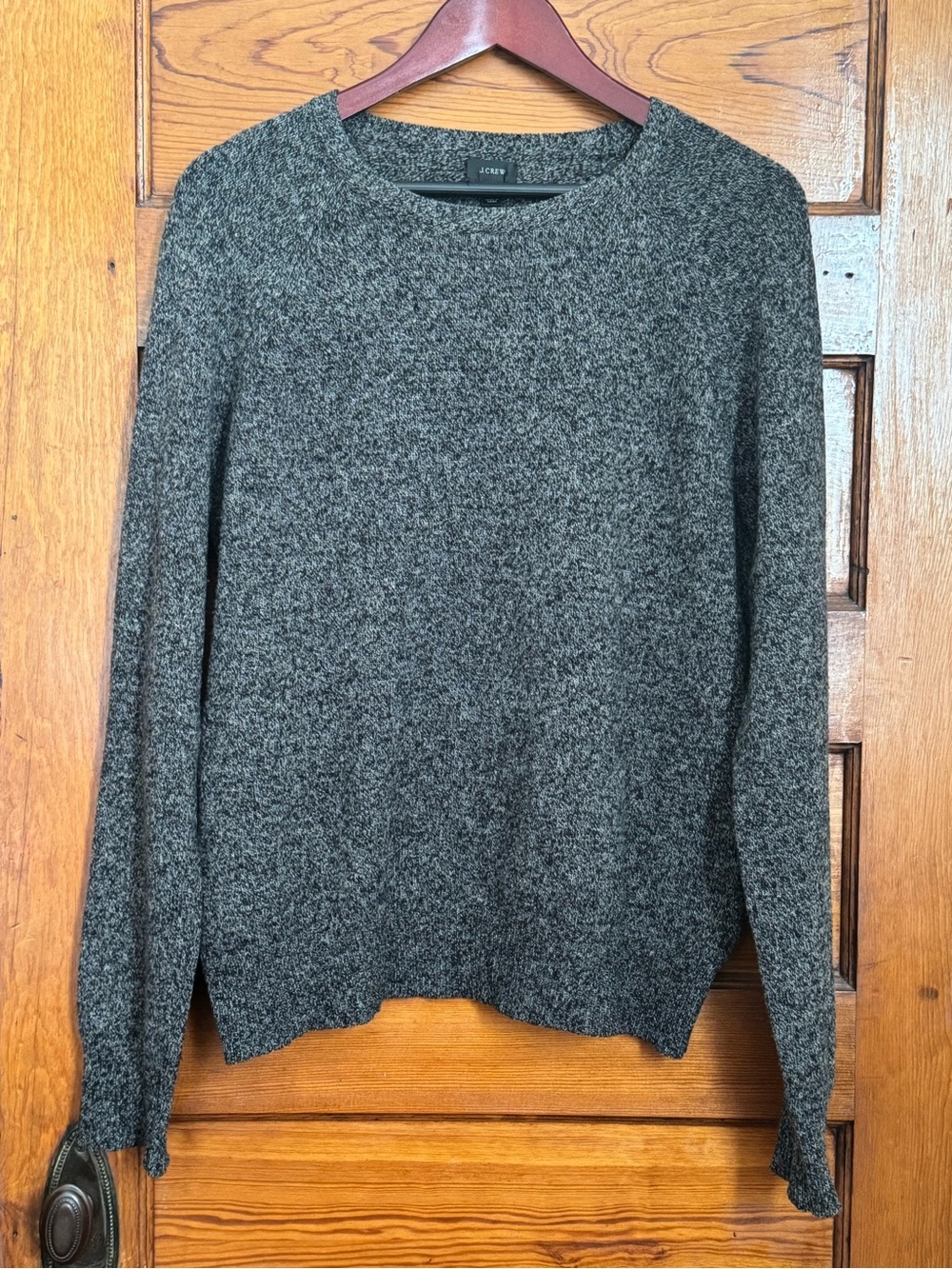 J. Crew Women's Heather Gray Crewneck Sweater Size Medium